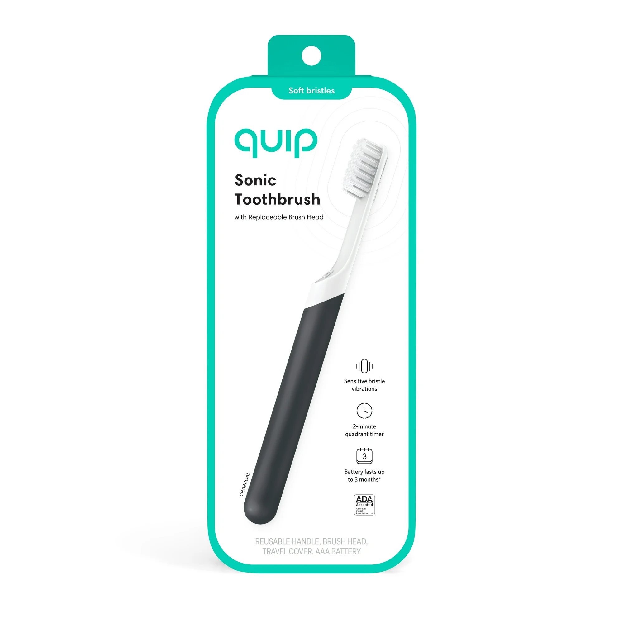 Quip Adult Electric Toothbrush Full Head